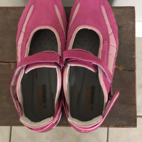 Women’s Mephisto Cancer Awareness Shoes - Picture 6 of 7